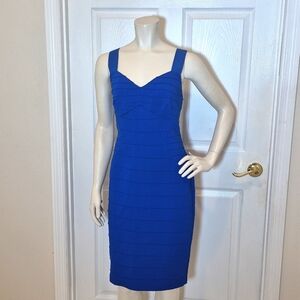 Ted Baker blue midi dress size 4(12)